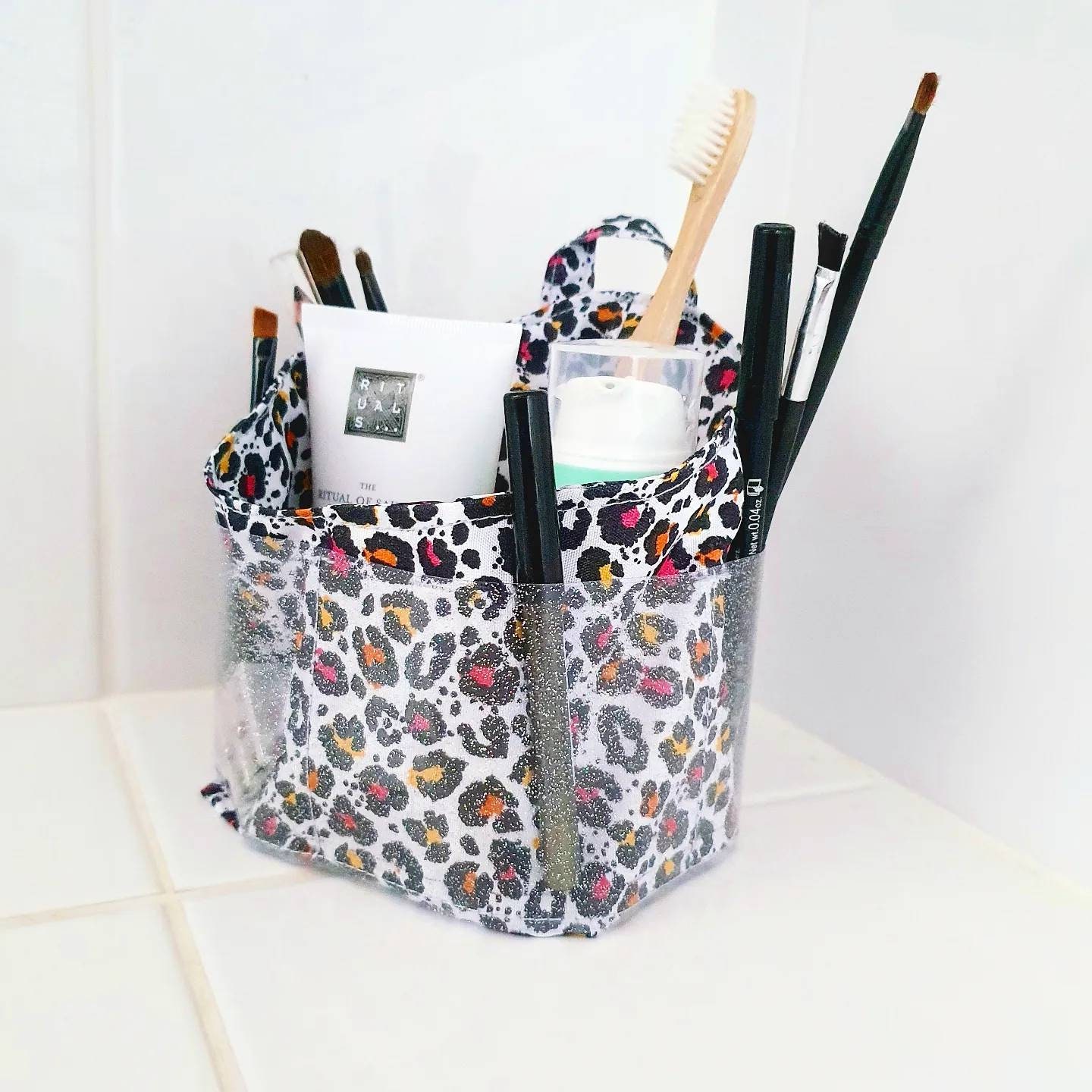 Panier Accessoires Maquillage Femme.pot à Poches Pour Crayons et Pinceaux.organisation Salle de Bain