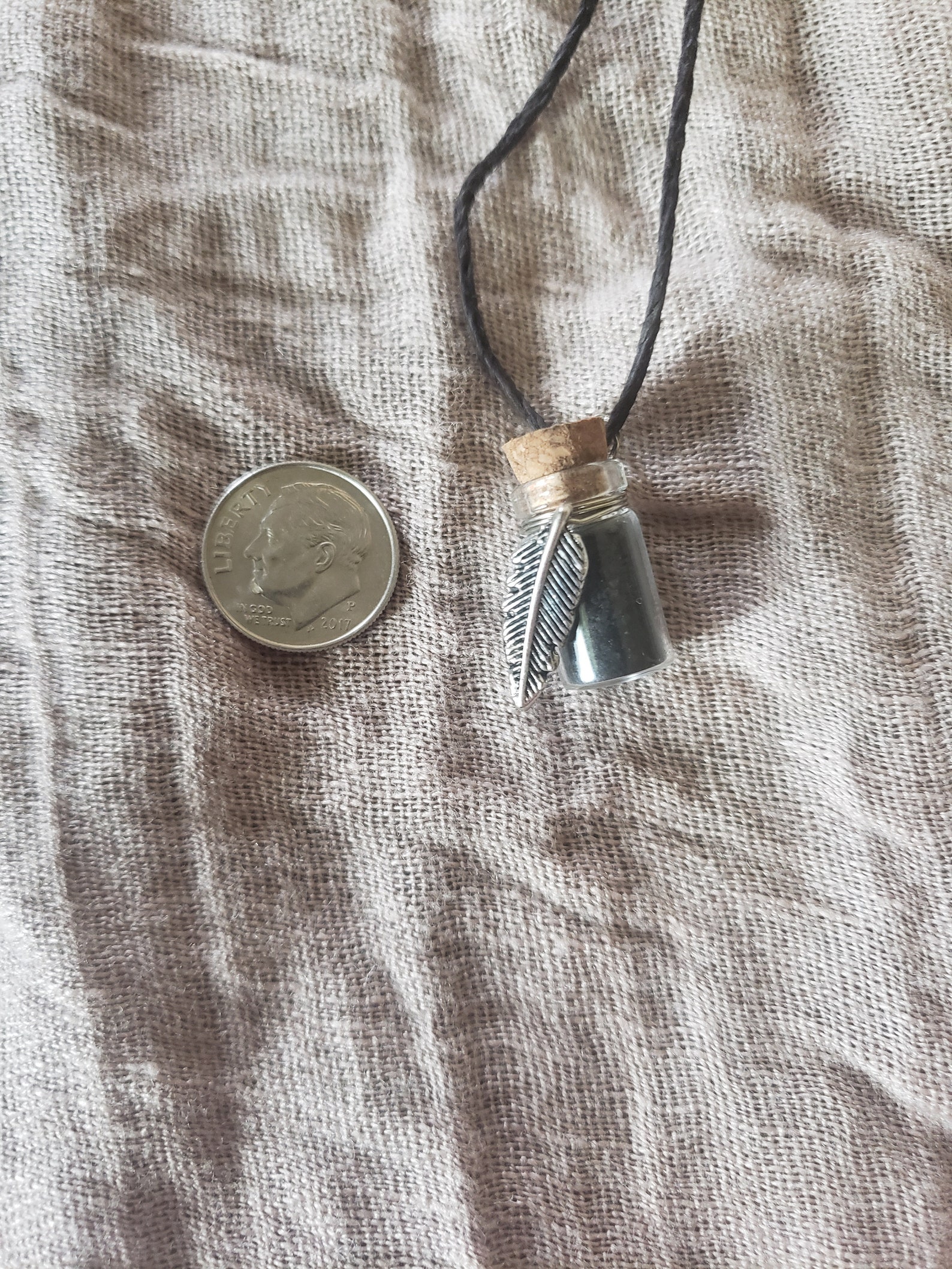 Authentic Black Salt Necklace Etsy