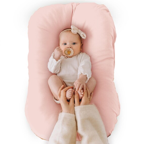 Business & Pleasure Co Reclining Pillow Lounger , Rivie Pink