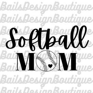 Softball Mom PNG