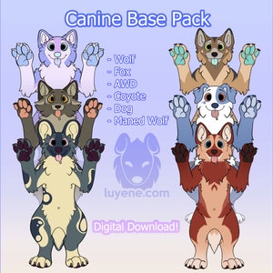 Furry Canine Base Pack