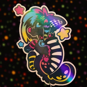 Sparkledog Stickers - 3" Vinyl Holographic Stickers