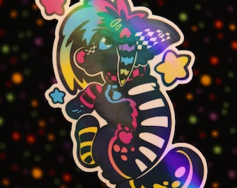Sparkledog Stickers - 3" Vinyl Holographic Stickers