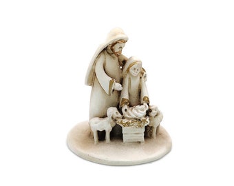 Handmade Marfinite Christmas Crib | Nativity Scene | Birth of Jesus | Christmas Manger | Gift