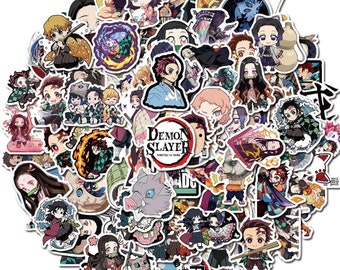 demon slayer sticker etsy