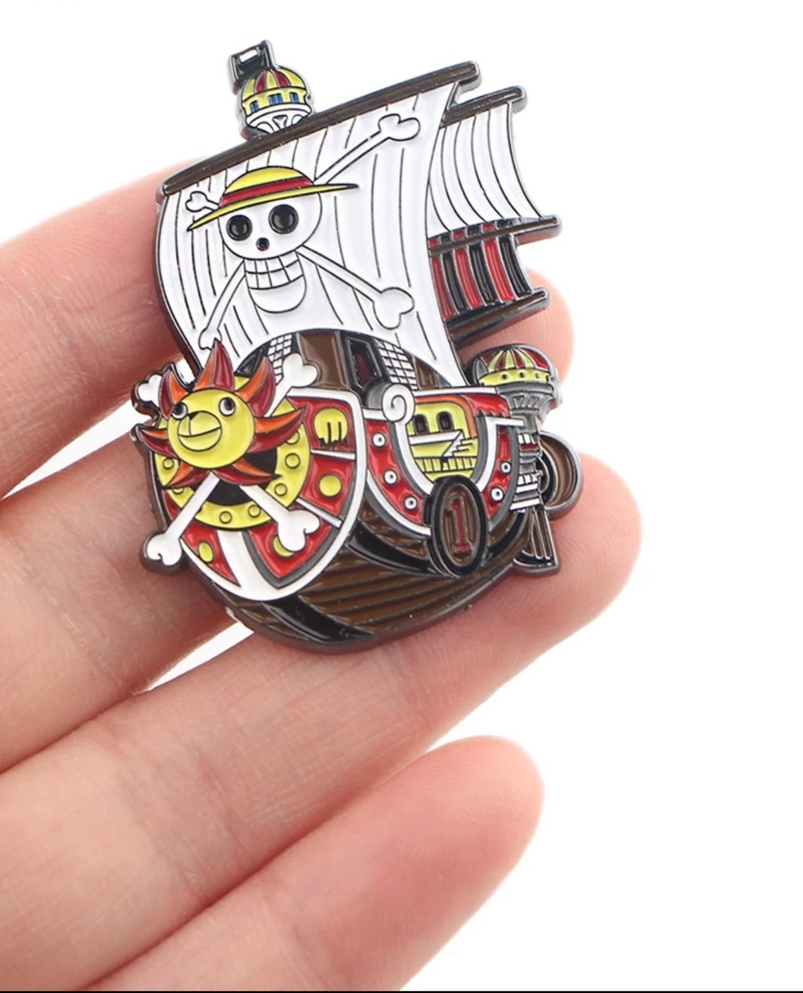 Cute Anime Enamel pin from The One Piece | Etsy
