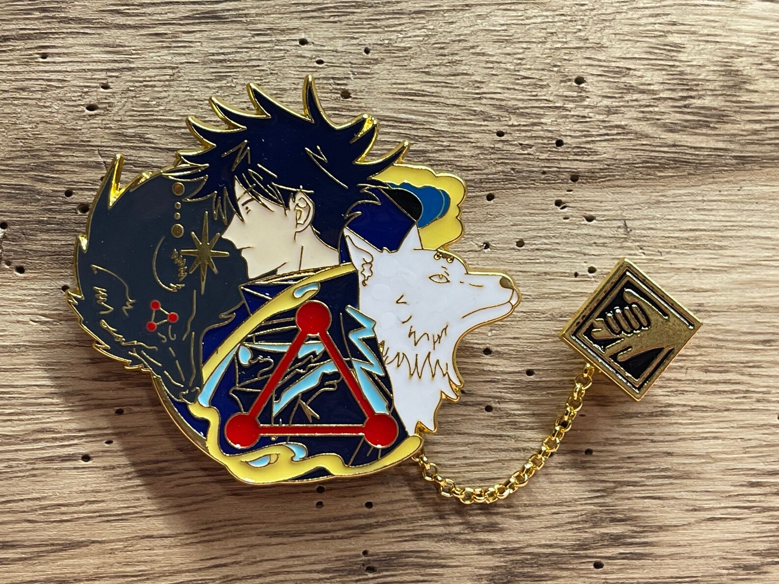 Jujutsu Kaisen Megumi Fushiguro Enamel Pin Anime Pin | Etsy
