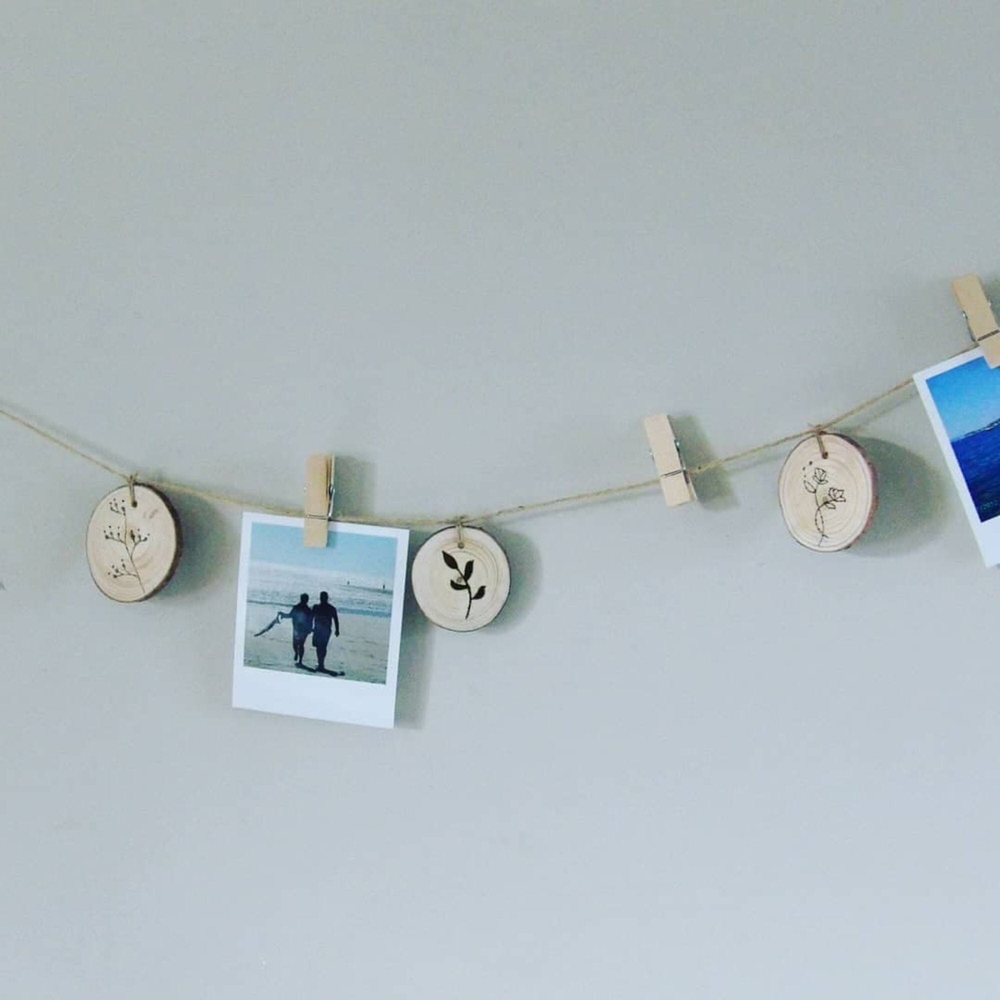 Médaillons, Bois, Guirlandes, Décorations