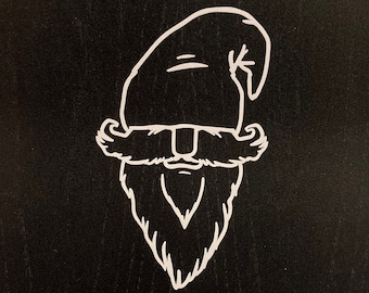 Gnome Town White Sticker