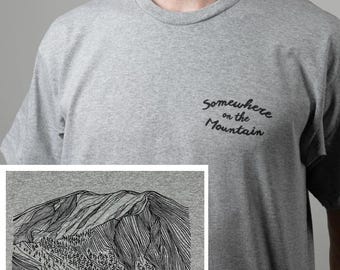 Somewhere on the Mountain Gray T-Shirt