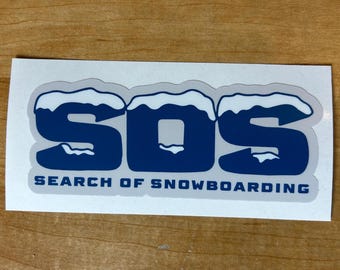 Medium SOS Logo Sticker
