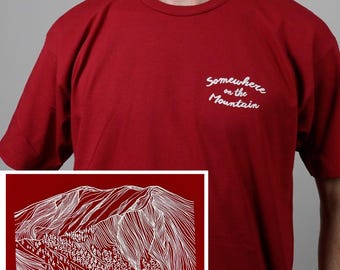 Somewhere on the Mountain Red T-Shirt