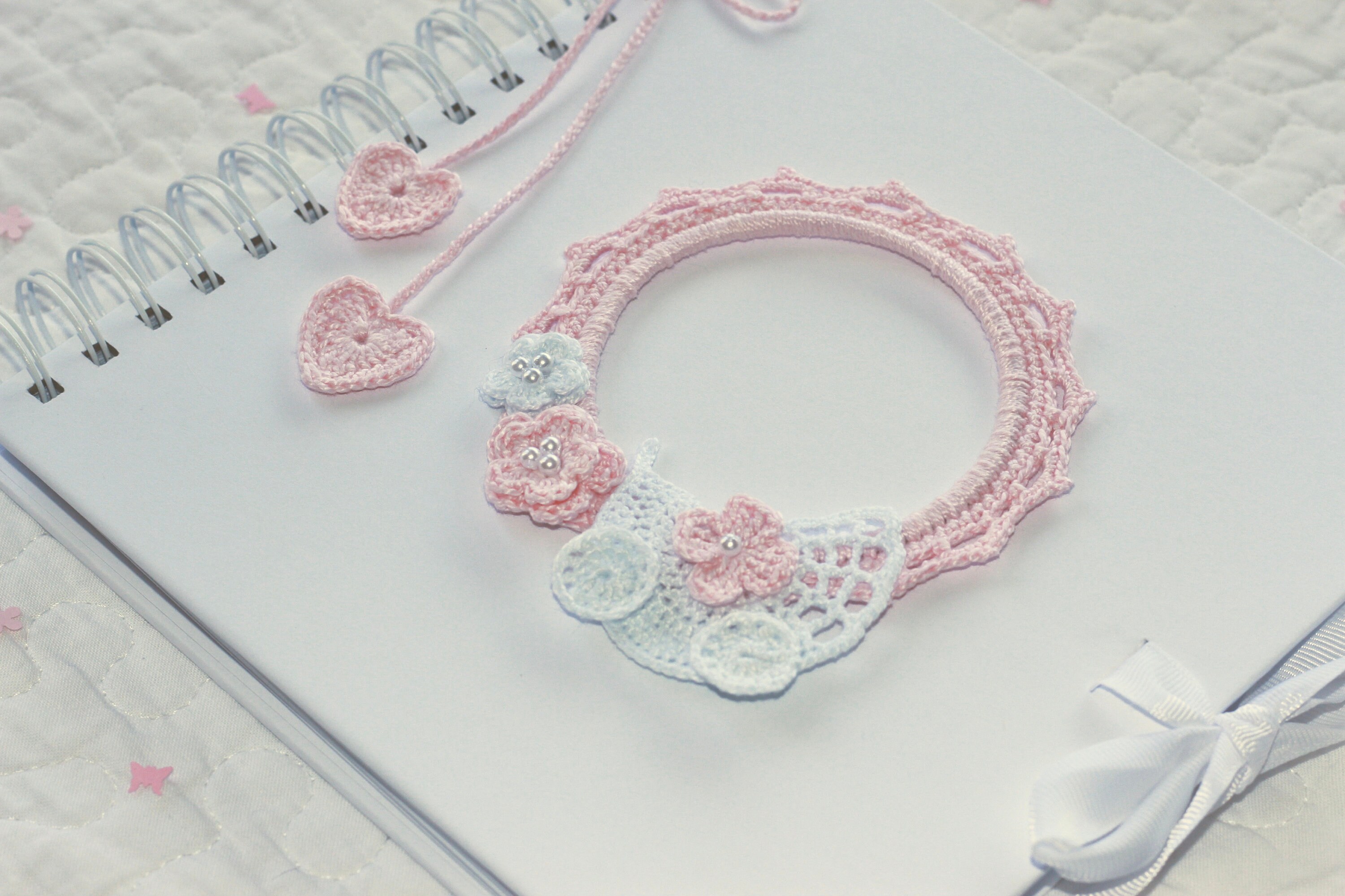 Album Baby Girl Baby Memory Book Girl Memory Photo Album Etsy