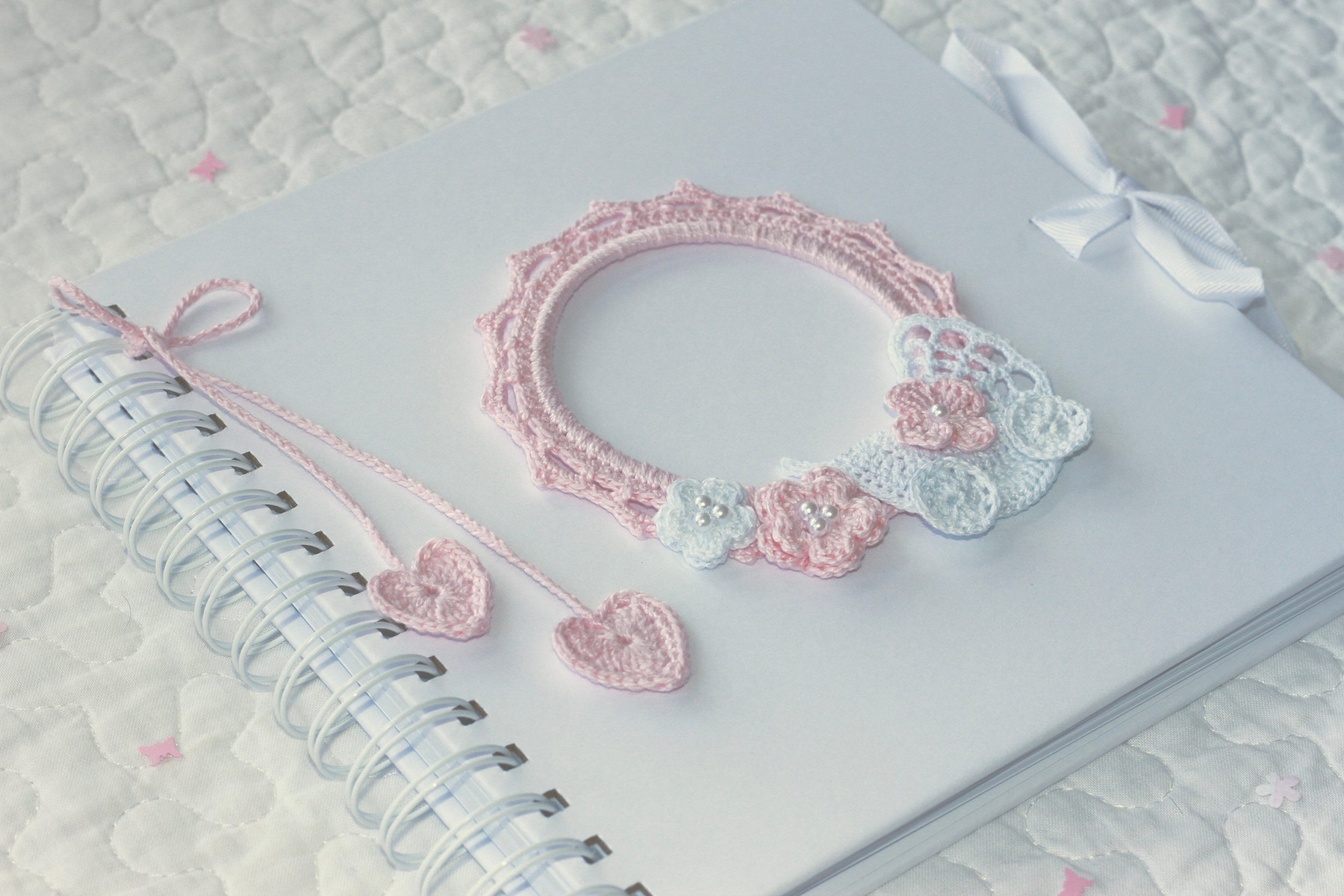 Album Baby Girl Baby Memory Book Girl Memory Photo Album Etsy