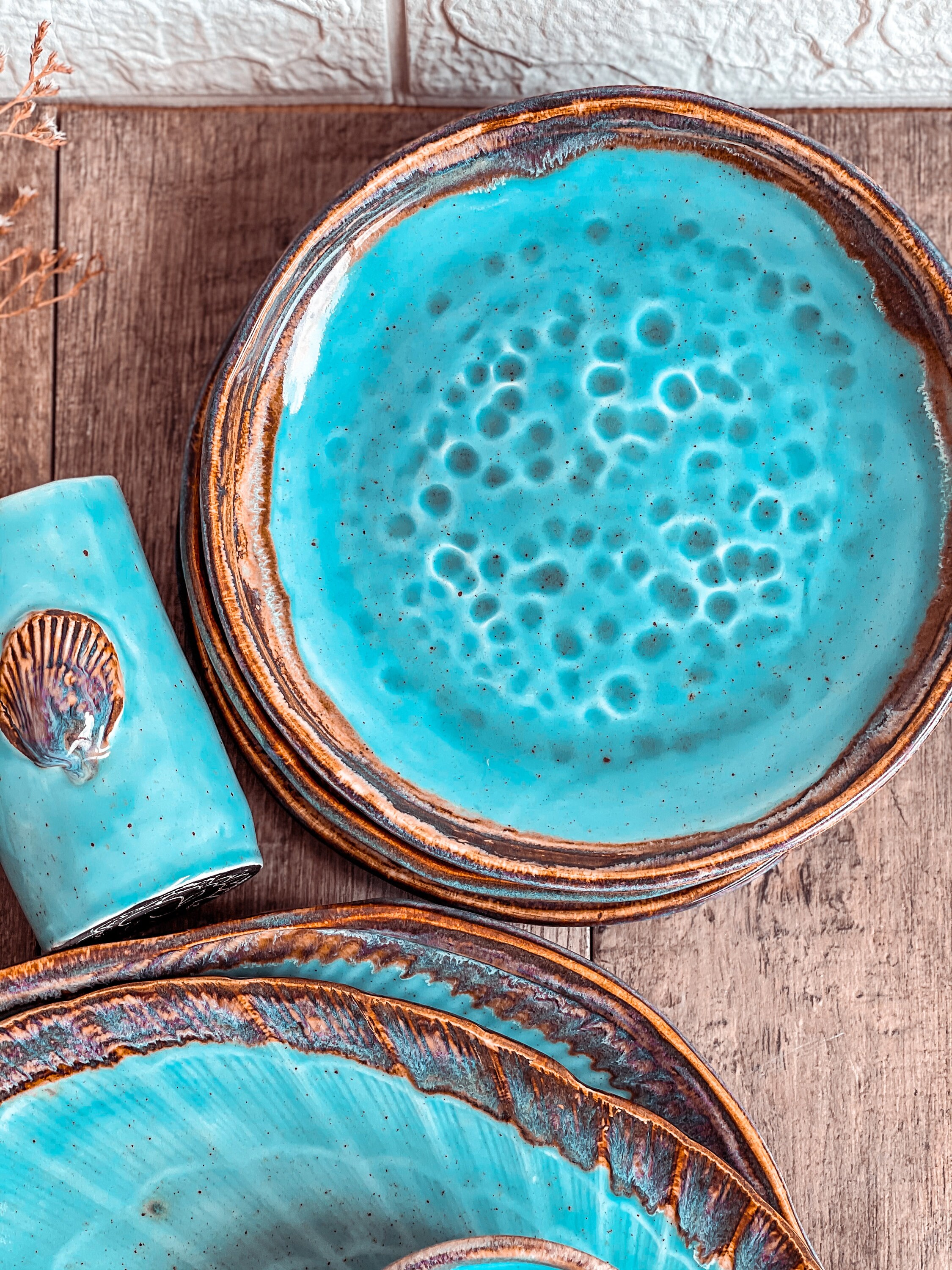 Handmade Ceramic Large Serving Dishes Dinner Plates Ceramic Etsy