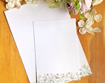 Spring Bloom Writing Paper - (A4 and A5 Sizes)