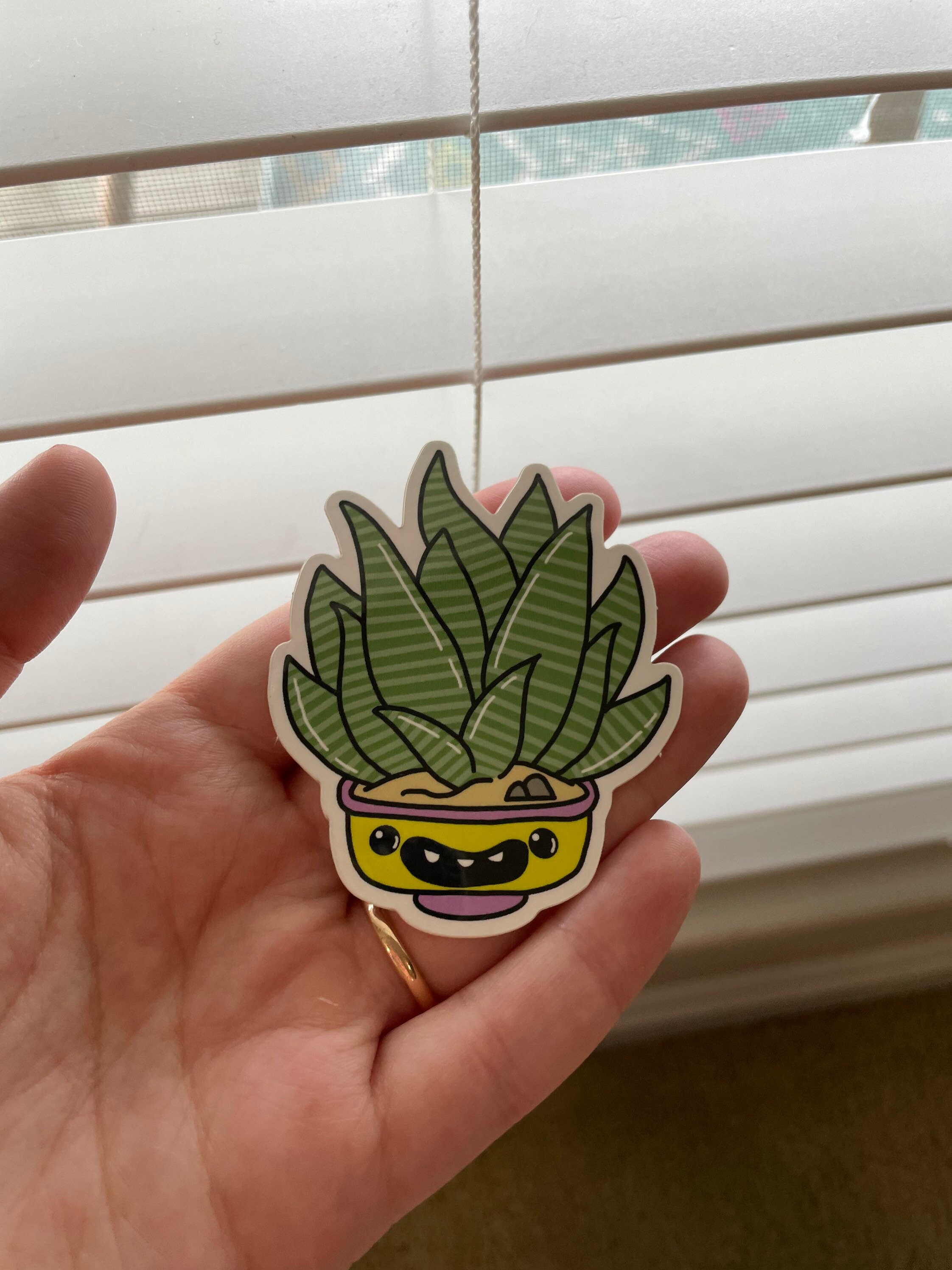 Rad Plant Sticker