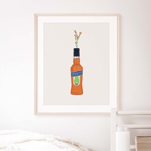 Aperol x Blumen | Barwagen | Bar Kunst | Cocktail kunst | Rum | Tequila | Wodka | Gin | Aperol | Whisky | Digitale Downloads | Home Dekor