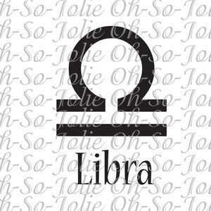 Digital SVG, Libra , SVG, pdf, png, jpg, Cricut