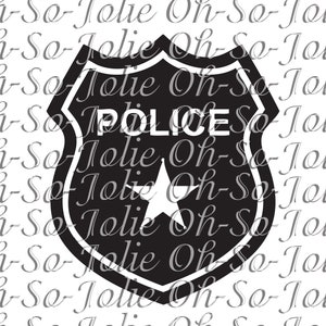Digital SVG, Police , Police Badge SVG, pdf, png, jpg, Cricut