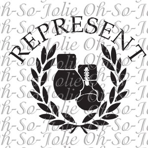 Digital SVG, Represent, Boxing , SVG, pdf, png, jpg, Cricut