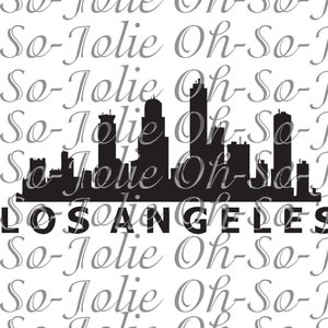 Digital SVG, Los Angeles , SVG, pdf, png, jpg, Cricut