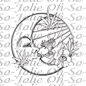 Digital SVG, Moon Face , SVG, pdf, png, jpg, Cricut