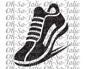 Digital SVG, Running Shoe , Cross-country  SVG, pdf, png, jpg, Cricut