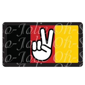 Digital SVG, German Flag, Germany peace sign, Peace, Love, Germany, Europe, Let love rule, SVG,pdf,png,jpg, Cricut