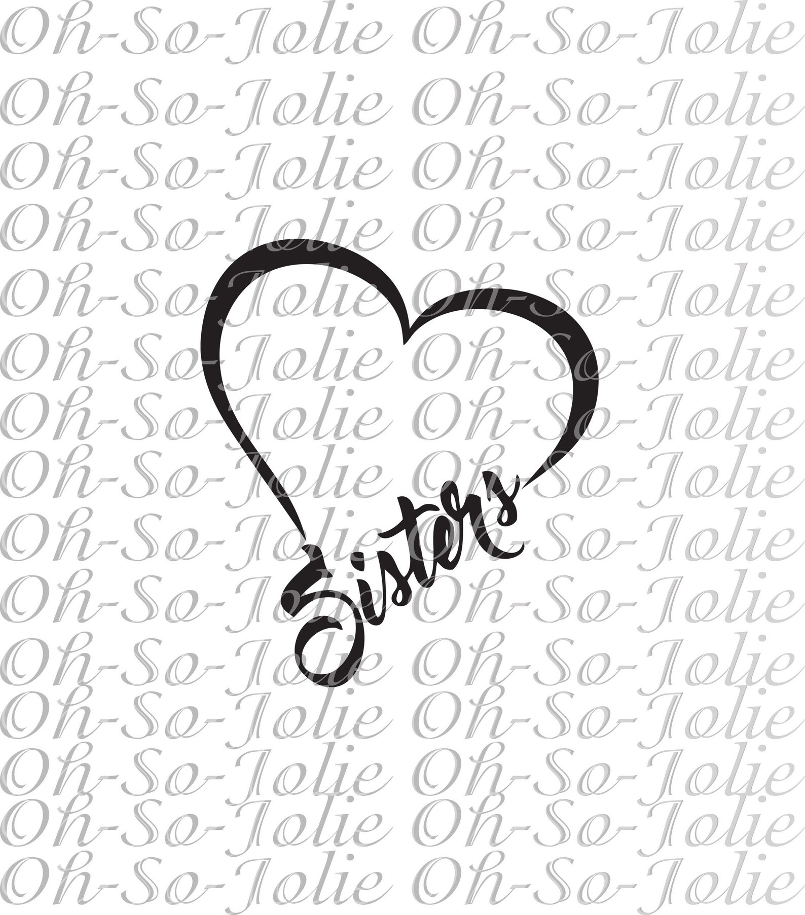 Digital SVG, Sisters , SVG, Pdf, Png, Jpg, Cricut - Etsy