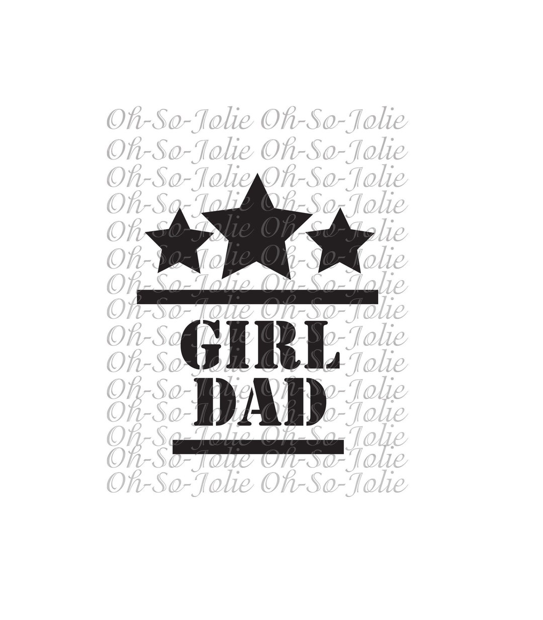 Digital SVG, Girl Dad, Daddy's Girl, Father's Day SVG, Pdf, Png, Jpg