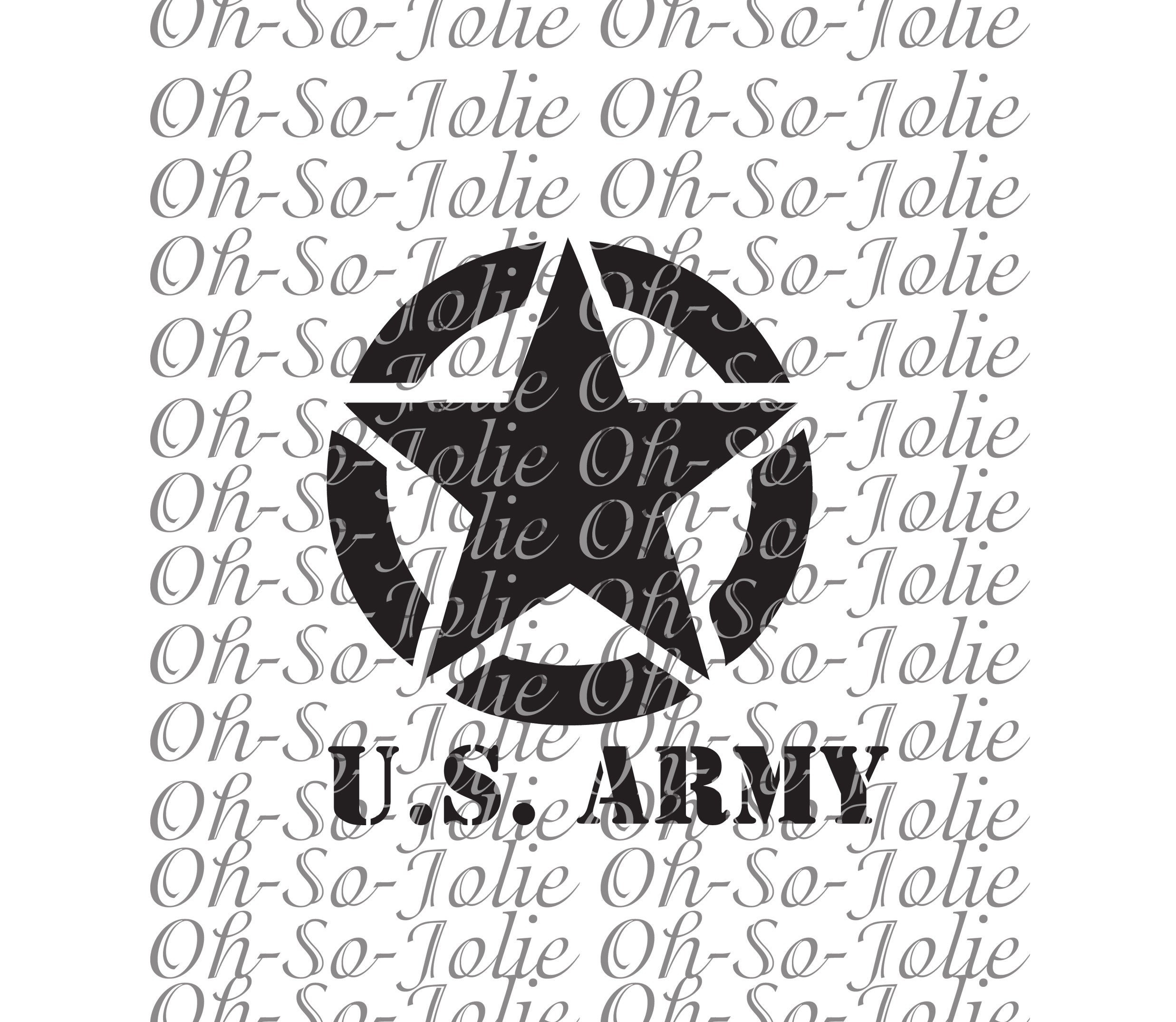 Digital SVG, US Army , SVG, Pdf, Png, Jpg, Cricut - Etsy