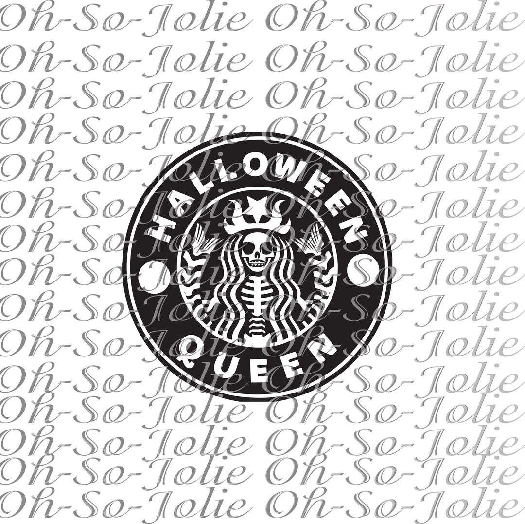 Digital SVG Halloween Queen SVG Pdf Png Jpg Cricut Etsy