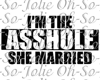 Digital SVG, She Married , SVG, pdf, png, jpg, Cricut