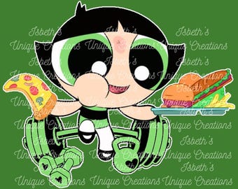 Fitness Powerpuff Girls
