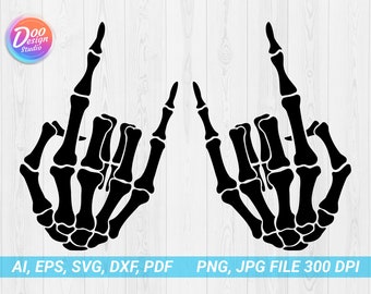 skeleton rock on hand svg download, cricut svg, clip art, png, svg, silhouette vector svg png clip art skull svg, skeleton svg, hand svg