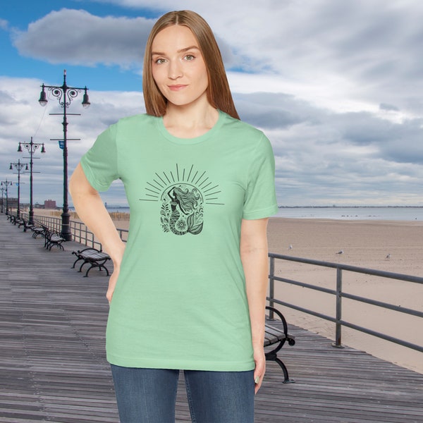 Mermaidcore Clothing, Sirencore Shirt Ocean Inspired Style Y2k Tee Mermaid Top Coconut Girl Coastal Top Selling T Shirts Siren, mystic