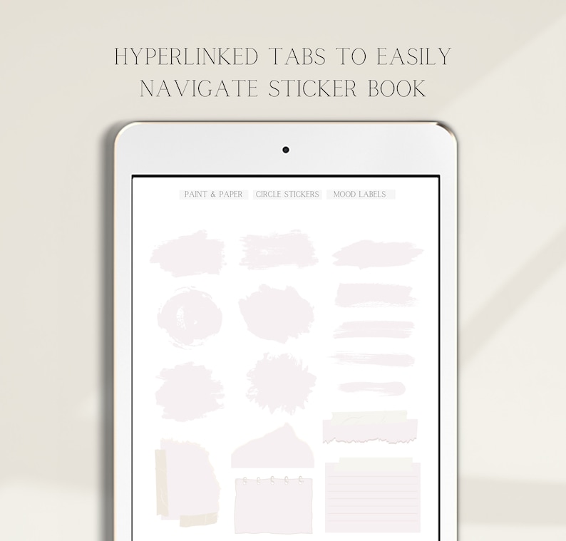 Mood Stickers, Mood Tracker Stickers, Mood Board Stickers, Goodnotes