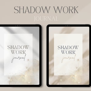 SHADOW WORK, Shadow work journal, digital journal, mental health