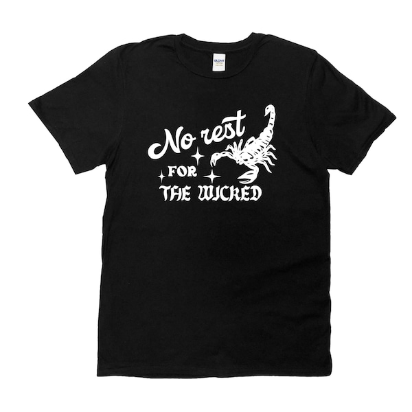 No rest for the Wicked T-shirt | Western | cage the elephant