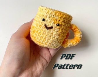 De mok Haakpatroon - Gehaakte Amigurumi - Gehaakt startpatroon