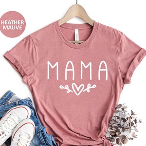 Mama T Shirt, Mom T Shirt, Mothers Day Shirt, Gift for Mom, Mom Life Shirt, Simple Mama Shirt, Mom Shirt, Mom Shirt, New Mama Gift, Mama Tee