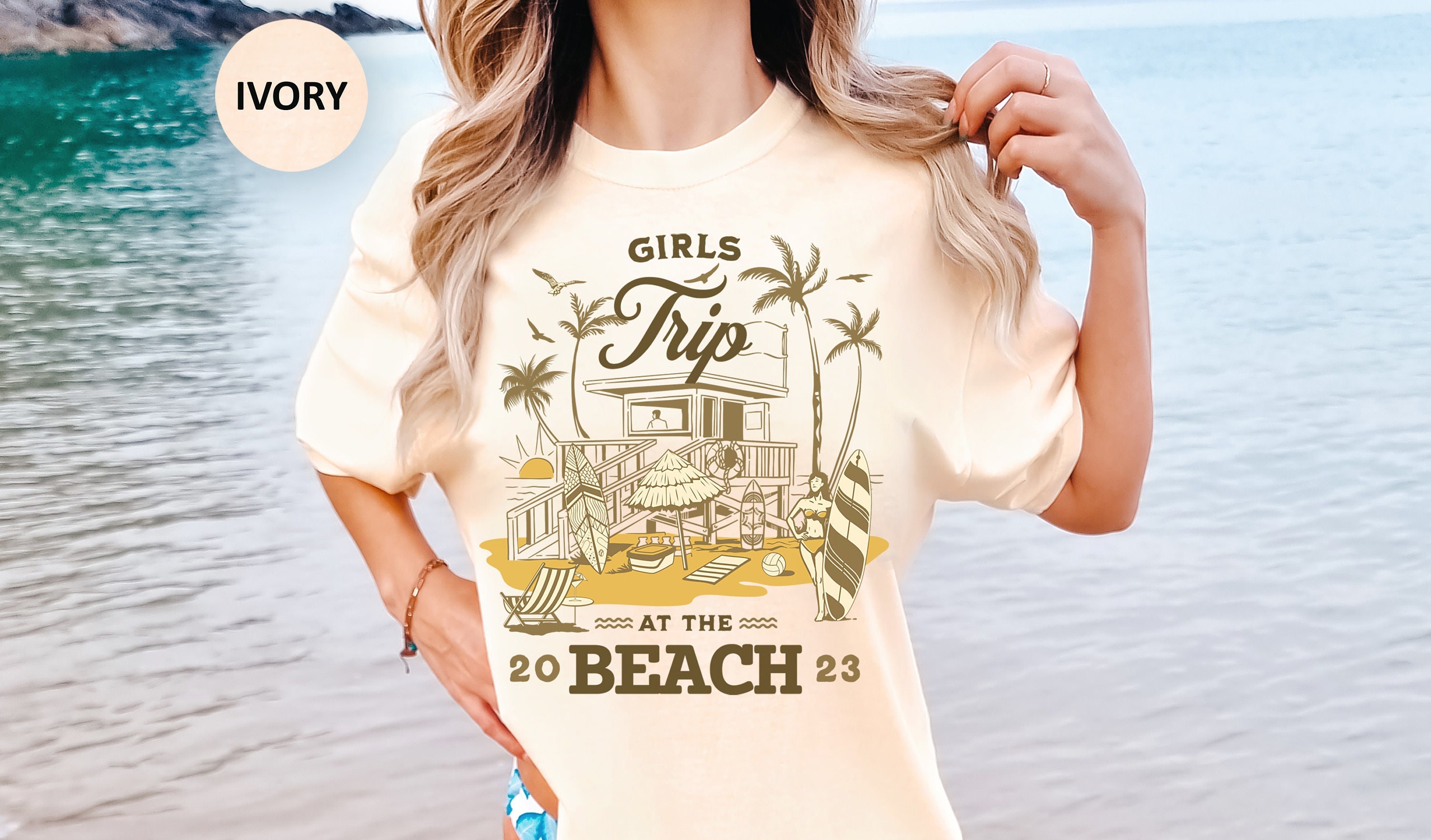 Girls Beach Trip Shirts Girls Beach Trip T Shirts Comfort Etsy