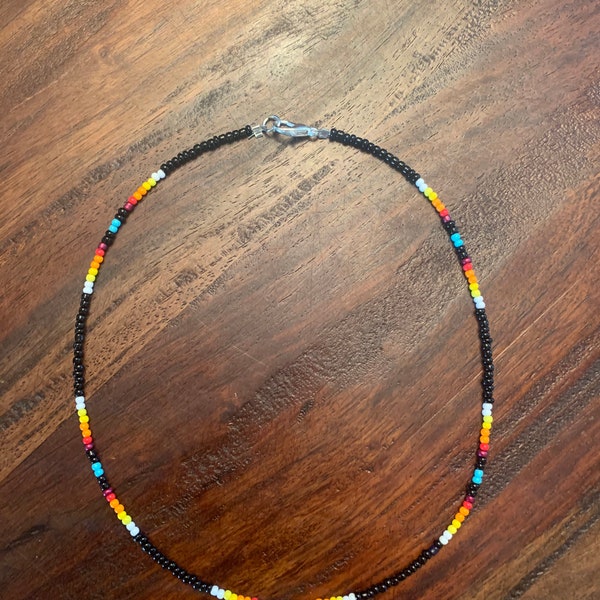 Western Serape Beaded Choker| western choker| western choker necklace| western choker jewelry| western jewelry for women| western jewelry