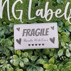 Fragile handle with care packaging labels stickers