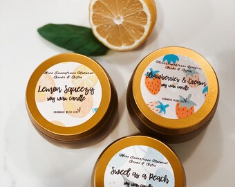 Spring Sweetness Hand Poured Candles