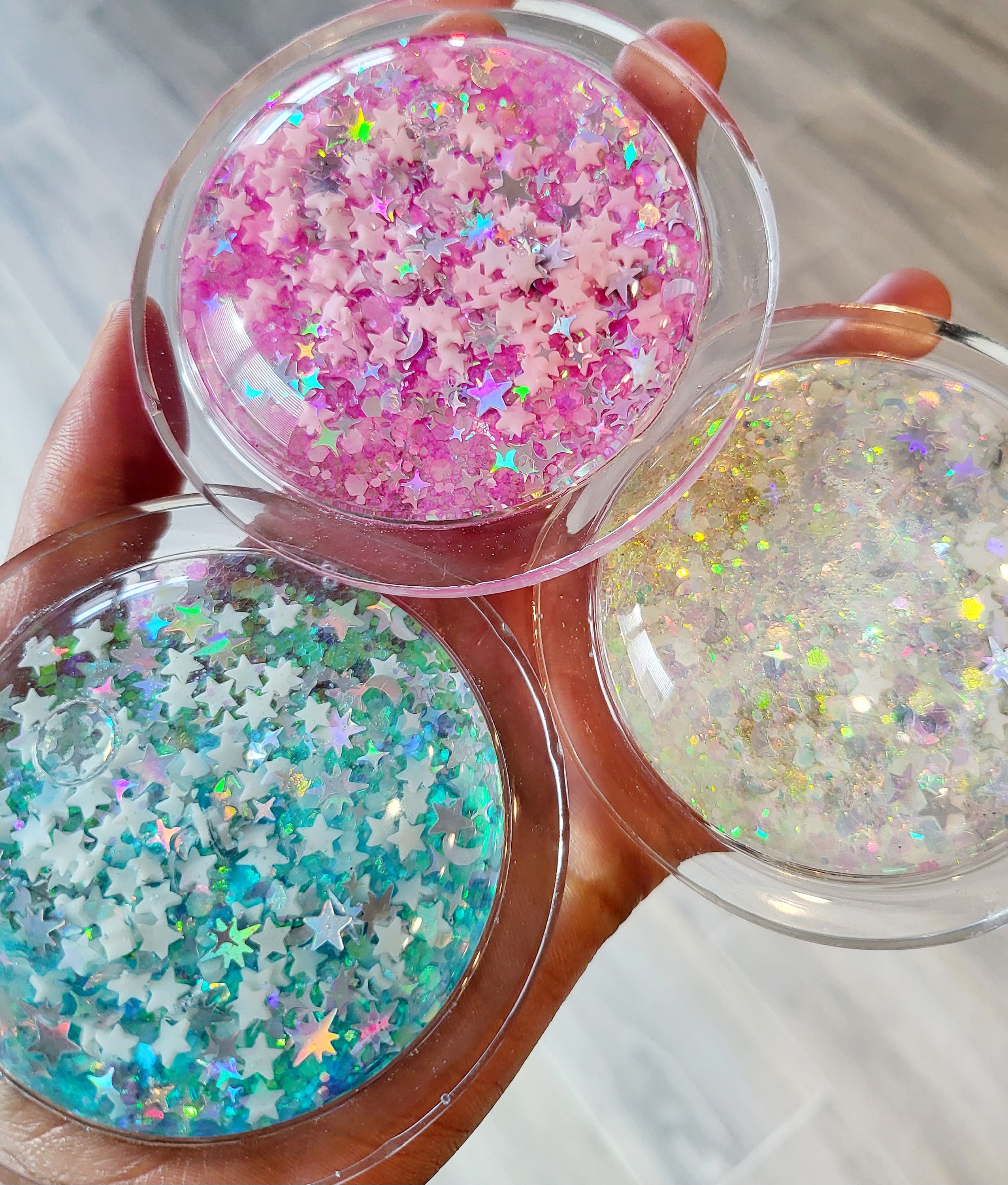 GLOW Liquid Motion Sensory Disk | Sensory Bottle, Sensory Toy, Desk Toy,...