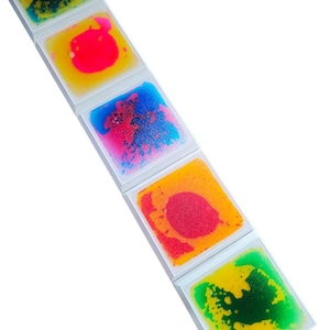 1 podświetlana płytka sensoryczna (jedna): 12-calowy płynny kamień do poruszania się zdjęcie 8