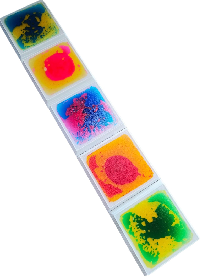 1 podświetlana płytka sensoryczna (jedna): 12-calowy płynny kamień do poruszania się zdjęcie 8