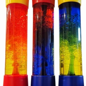 Ocean Sensory Bottle: Liquid Motion Bubbler, Calm Down Toy image 4